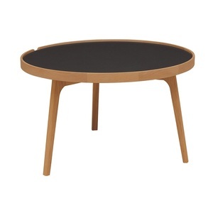 Hans K, Hans K Racquet Sofatable Round 80cm Oak, 