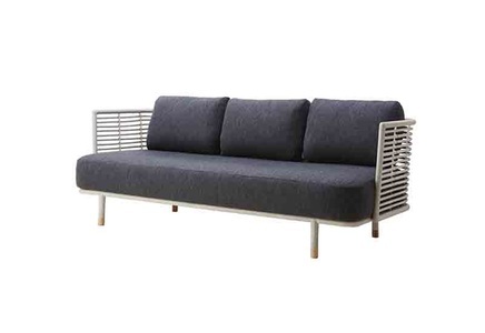 Cane-line, Cane-Line Sense 3 Sitzer Sofa, 