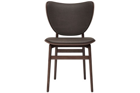 Norr11, Norr11 Elephant Dining Chair, Dark Stained Frame / Leather, 