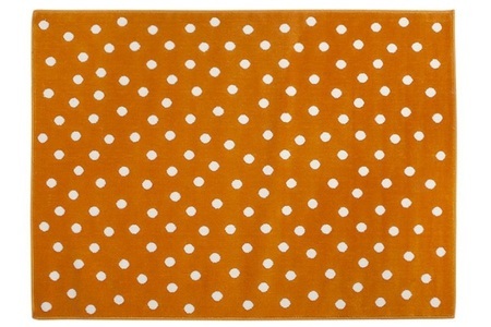 Lorena Canals, Lorena Canals Dots Orange Teppiche, 