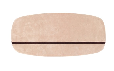 Normann Copenhagen, Normann Copenhagen Oona Carpet 90 x 200 cm rose, 