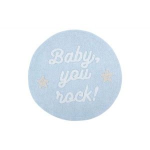 Lorena Canals, Lorena Canals Mr. Wonderful Collection Baby You rock 120 x 120 cm, 