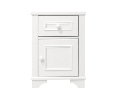 Bopita, Bopita Charlotte Nachttisch weiss, 