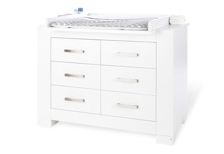 Pinolino, Pinolino Wickelkommode Ice Breit, 