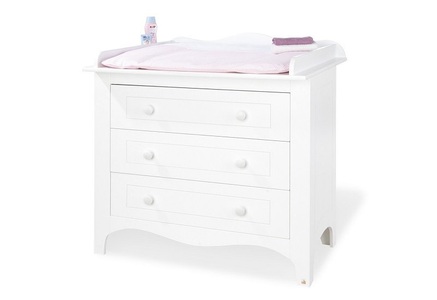 Pinolino, Pinolino Wickelkommode Fleur Breit, 