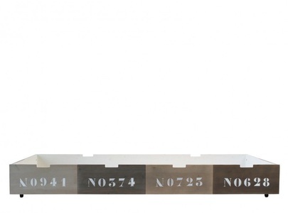 Bopita, Bopita Schublade 90X200 Basic Wood Verschiedene Farben (Nat+Grey+Stone+Brown Wash), 
