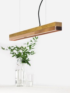 GantLights, Gantlights C2O Copper Eichenholz Und Kupfer Klein, 