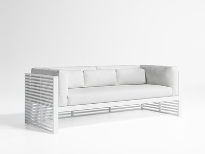 Gan Gandia Blasco, Gandia Blasco Sofa 3-Sitzer Plazas DNA, 