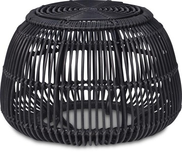 Morosi, Morosi Antigua Gartenbeistelltisch, 66/43 cm, Schwarz, 
