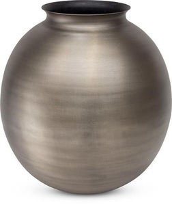 Morosi, Morosi Madame Vase, 59/60 Cm, Nickel Antik Matt, 