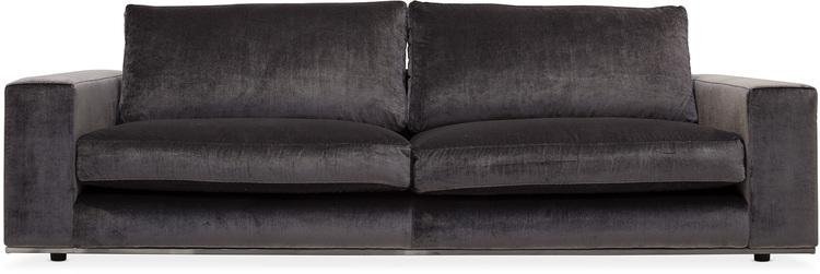 Morosi, Morosi Puzzle Sofa Zweisitzer 240X106/83 cm Standard-Naht, 