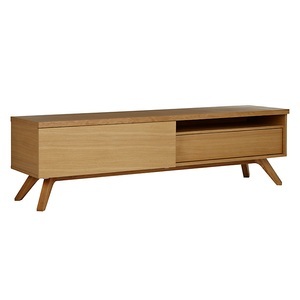 Case, Case Matthew Hilton for Cross TV Stand, Oak, 