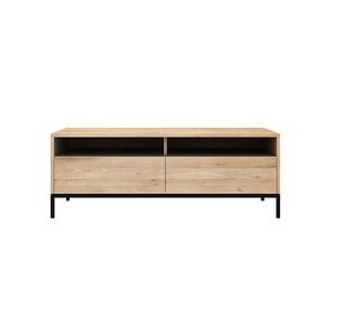Ethnicraft, Ethnicraft Ligna Tv Cupboard – Black Frame, 