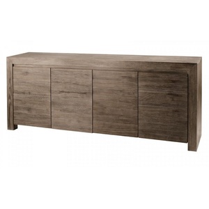 Zago, Zago Buffet en teck grisé 4 portes Cosmos, 