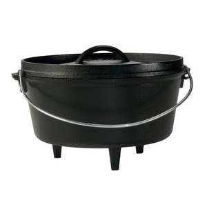 Lodge, Lodge Kessel Gusseisen Camp Dutch Oven schwarz 4.7Liter, 