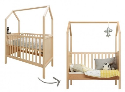 Bopita, Bopita Bett 60x120 My First House Natur, 