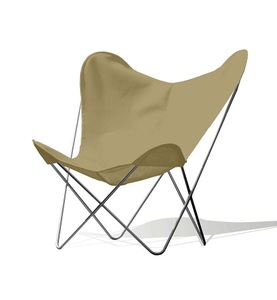 Weinbaums, Weinbaums Hardoy Butterfly Chair OUTDOOR Batyline Khaki, 