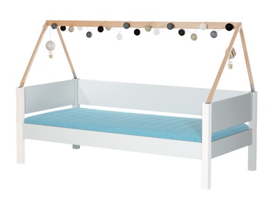 Manis-h, Manis-h Hausbett mit Bettrahmen und Bucherahmen, 