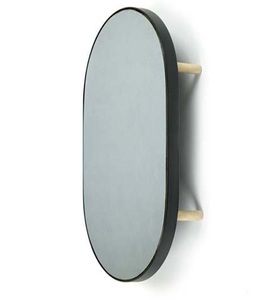 Serax, Serax Spiegeltablett Oval Studio Simple Spiegel 67X41 H11 cm, 