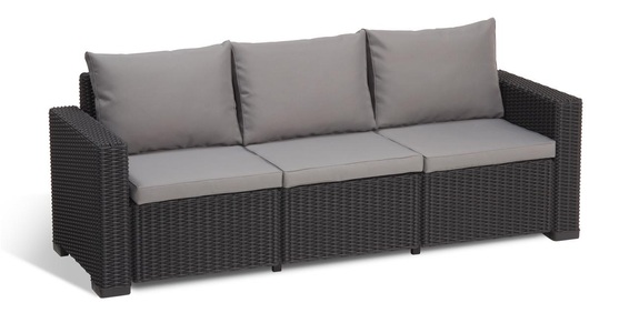 Creative Living, Creative Living California 3-er Sofa, 