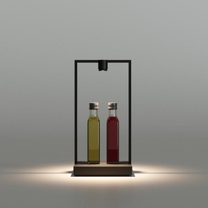 Artemide, Artemide Curiosity 36 Black / brown Table, 