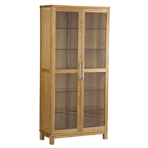 Hans K, Hans K Inzel Vitrine 2-Door Oak Oiled, 