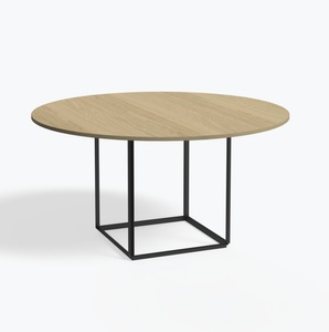 New Works, New Works Florence Dining Table - Ø 145 cm w. Wood Veneer Table Top, 