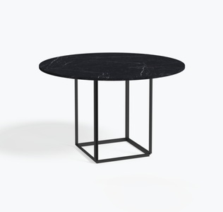 New Works, New Works Florence Dining Table - Ø 120 cm w. Marble Table Top, 
