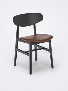 Houe, Houe Siko Dining Chair Solid Black Stained Frame, 