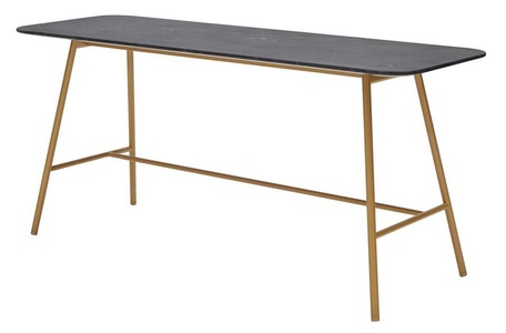 SP01, SP01 HOLLAND Rechteckiger Konsolentisch aus Marmor, 