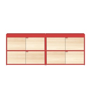 Hay, HAY New Order Sideboard mit Türen 200x79.5cm, 