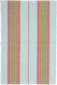 Dash and Albert, Dash and Albert Josie Ticking Cotton Woven Rug, 
