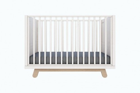 undefined, Kutikai Crib 120 x 60 Bleached Natural Birch, 
