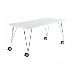 KARTELL, Kartell Max Tisch 190 mit Rollen, 