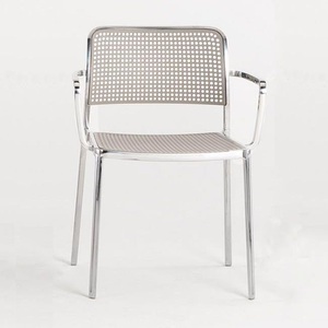KARTELL, Kartell Audrey Armlehnstuhl lackiert weiß/schwarz, 