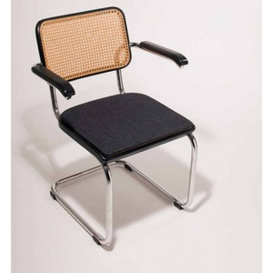 Parkhaus Berlin, Parkhaus Berlin Sitzauflage - Filzauflage für Thonet Stuhl S 32, 