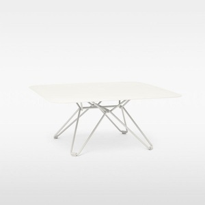 Massproductions, Massproductions Tio Coffee Table with Top Square 85x85, 
