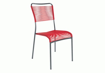 Schaffner, Schaffner Spaghettistuhl Mendrisio ohne Armlehne, 