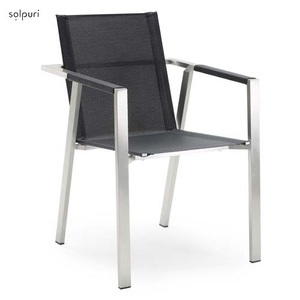Solpuri, Solpuri Stapelsessel Allure Edelstahl, 