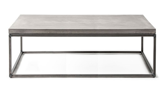Lyon Beton, Lyon Beton Perspective Rectangular Coffee Table, 