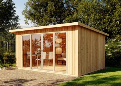 Alpholz, Gartenhaus Johanna mit Schiebetür, 
