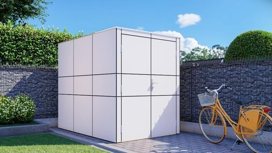 Alpholz, Fahrradgarage HPL Cube, Fahrradgarage HPL Cube