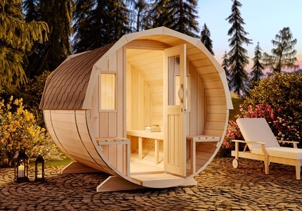FinnTherm, FinnTherm Fass-Sauna Sam, FinnTherm Fass-Sauna Sam