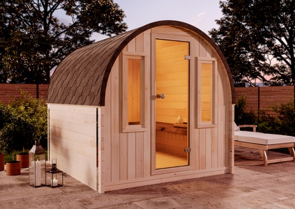 FinnTherm, FinnTherm Fasssauna ScandiPod Comfort, FinnTherm Fasssauna ScandiPod Comfort