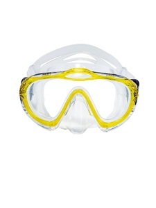 Mares, MARES Kinder Taucherbrille Sharky JR gelb, MARES Kinder Taucherbrille Sharky JR gelb
