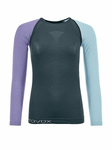 Ortovox, Ortovox Damen 120 Comp Light Longsleeve, ORTOVOX Damen Unterziehshirt 120 Comp Light petrol | L