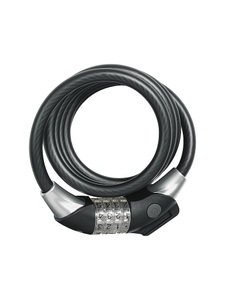 ABUS Raydo Pro 1450/185 Spiralkabelschloss TexKF schwarz 2019 Zahlenschlösser