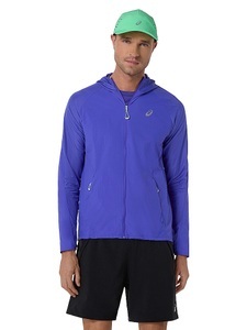 ASICS Herren Laufjacke Road Packable blau | L