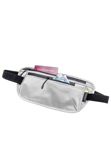 COCOON, COCOON Secret Waist Geldgürtel, COCOON Secret Waist Wallet Silk hellgrau
