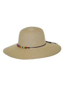 KUEBL, KUEBL Damen Sonnenhut beige